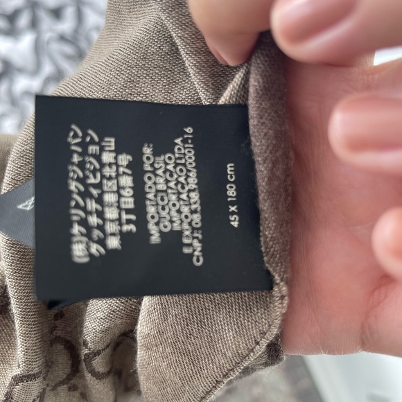 Gucci brown scarf - Picture 6 of 6